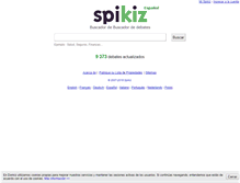 Tablet Screenshot of es.spikiz.com
